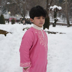 Luzito Traditional Kashmiri Pherans - Pink