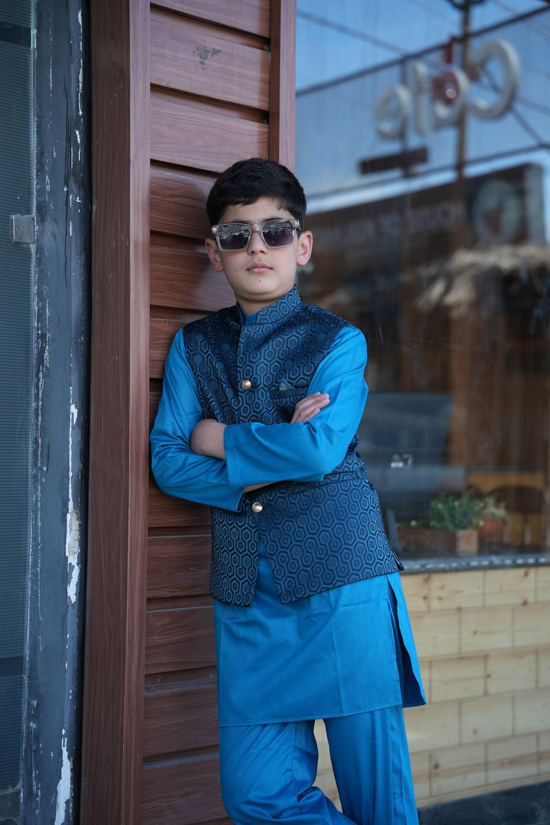 Kurta Shalwar Waistcoat