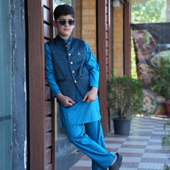 Kurta Shalwar Waistcoat