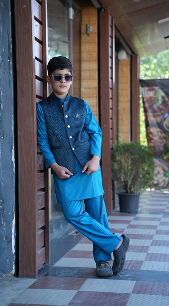 Kurta Shalwar Waistcoat