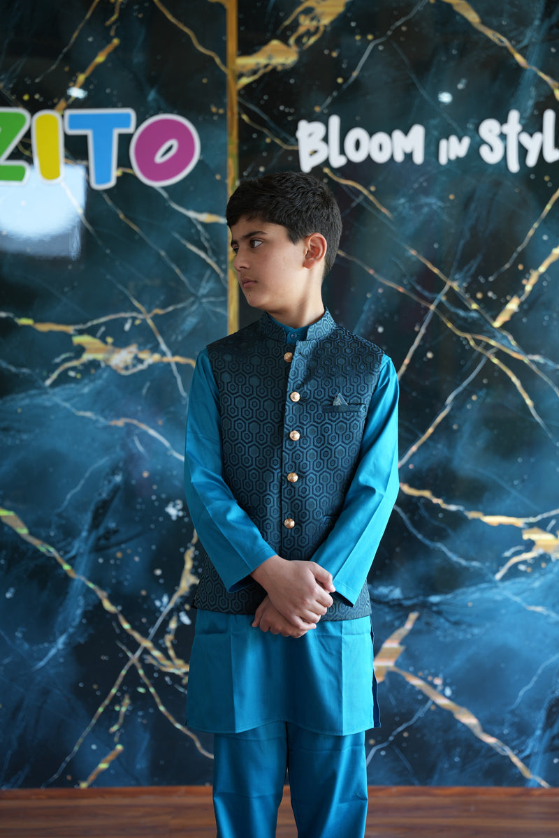 Kurta Shalwar Waistcoat