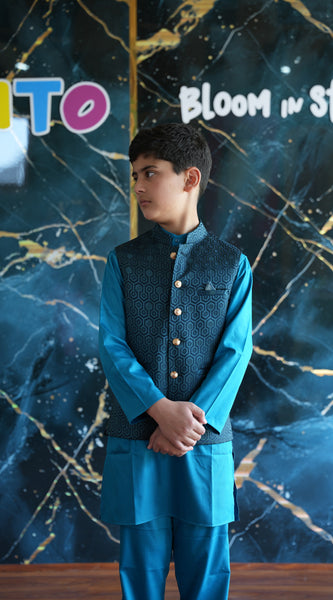 Kurta Shalwar Waistcoat