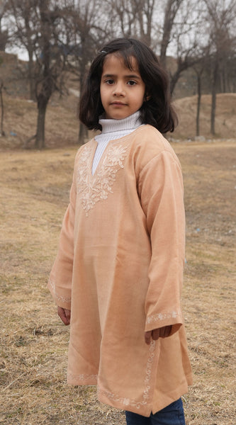 Noor Kurta Pheran - Beige