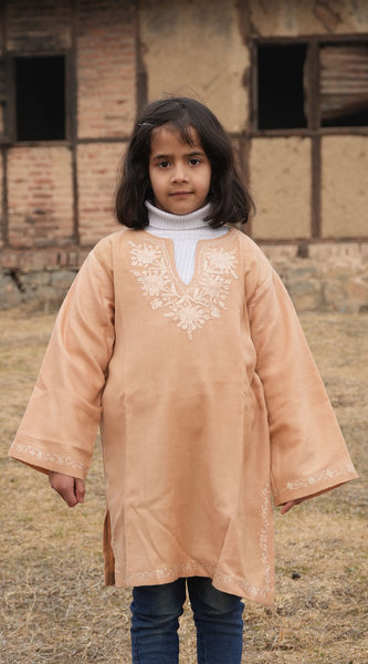 Noor Kurta Pheran - Beige