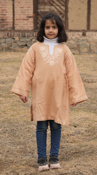 Noor Kurta Pheran - Beige